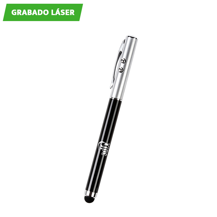 Bolígrafo metálico multifunciones Lister. - Vista 8