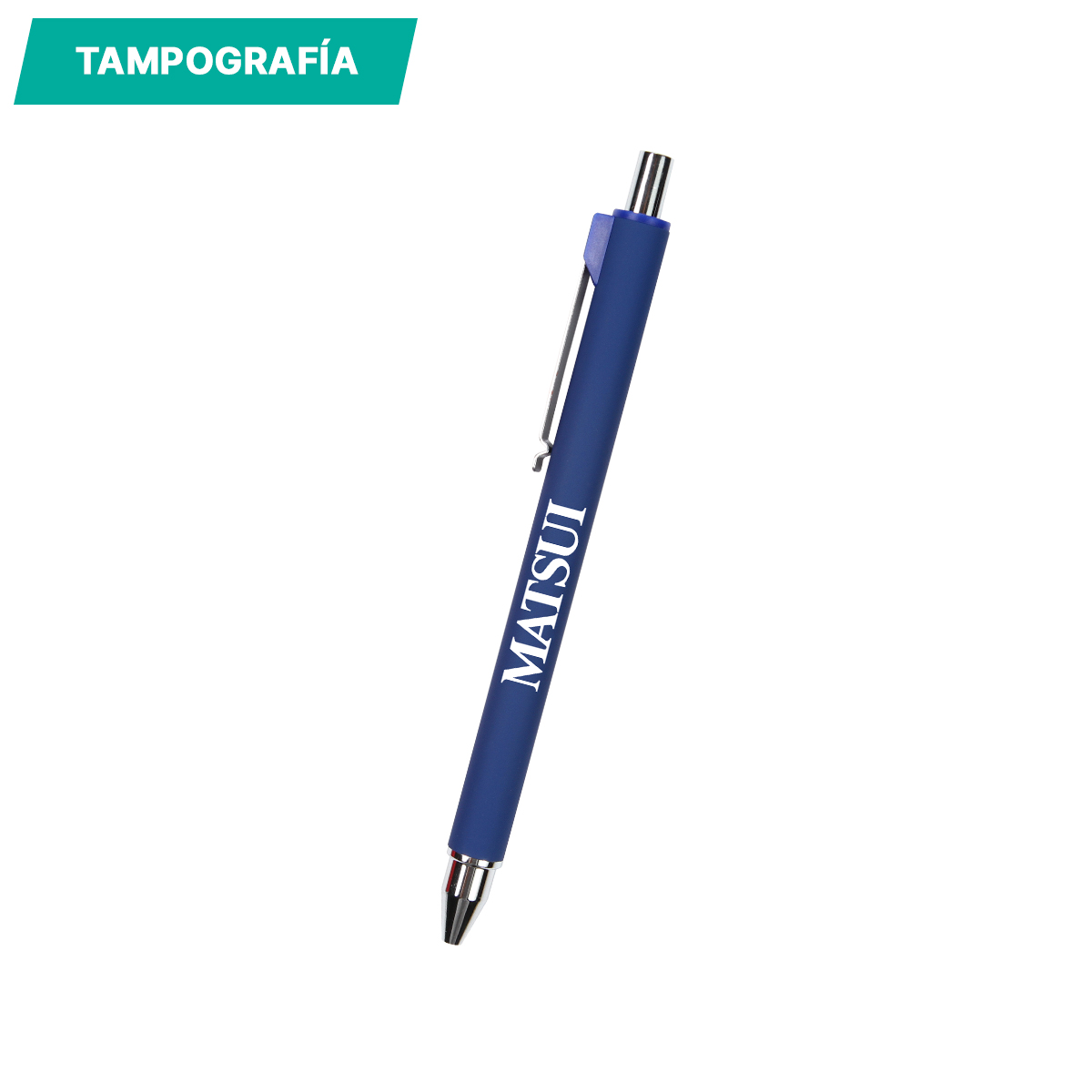Bolígrafo de aluminio Konya. - Vista 8