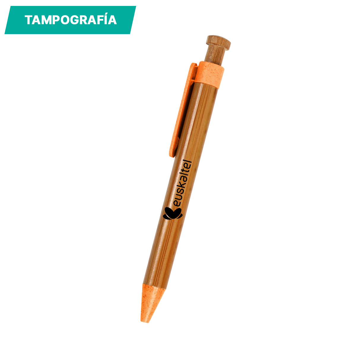 Bolígrafo de bambú Jena. - Vista 13