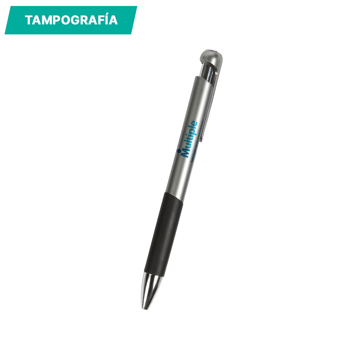 Bolígrafo de plástico Kara. - Vista 10