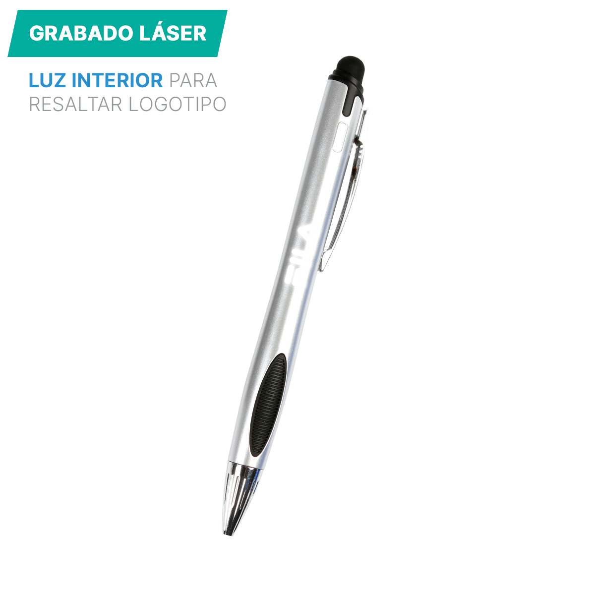 Bolígrafo de plástico Bandar. - Vista 6