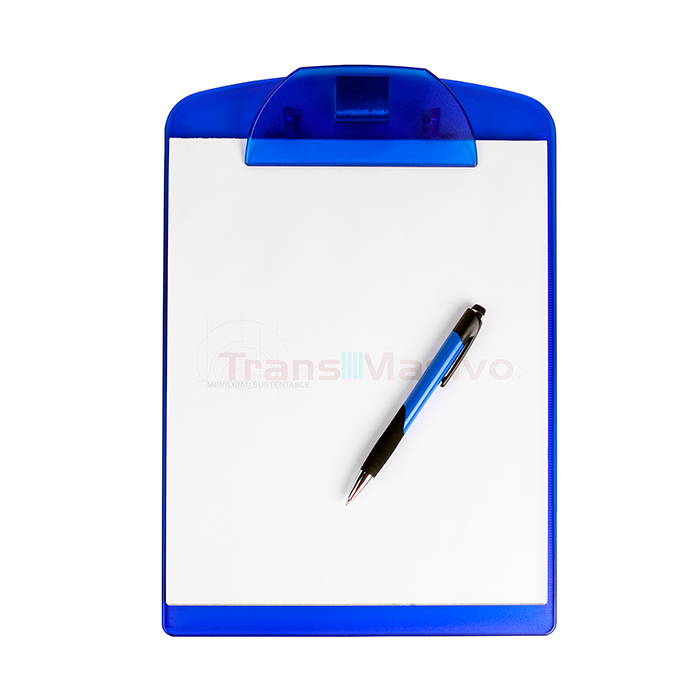 Tabla de plástico con clip para documentos. - Vista 7