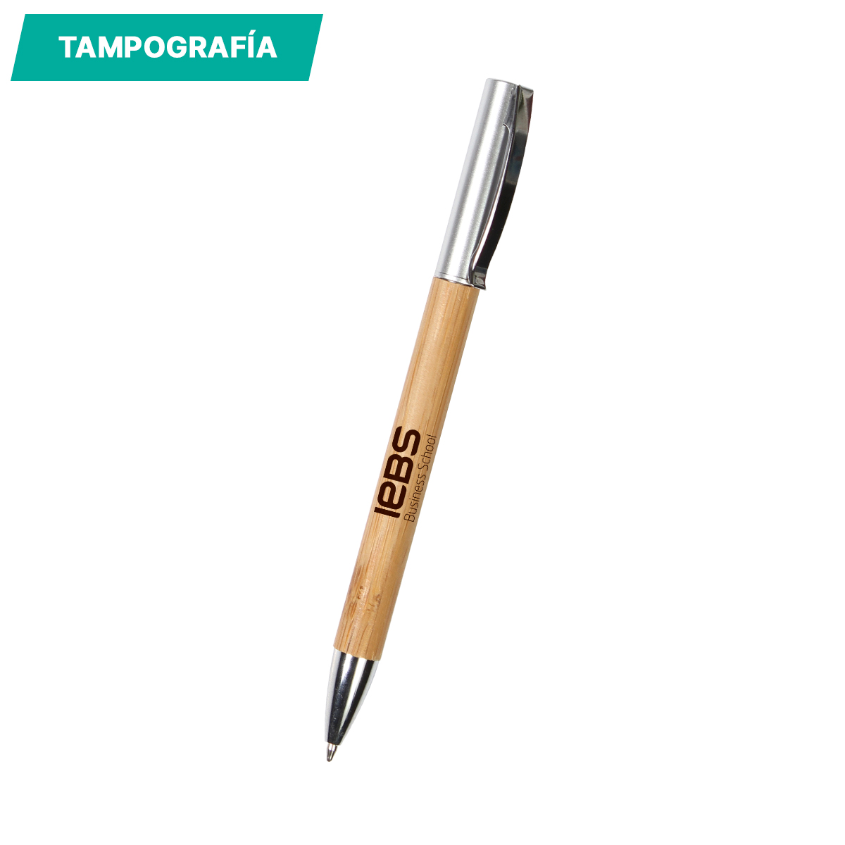 Bolígrafo de bambú Lorca. - Vista 7
