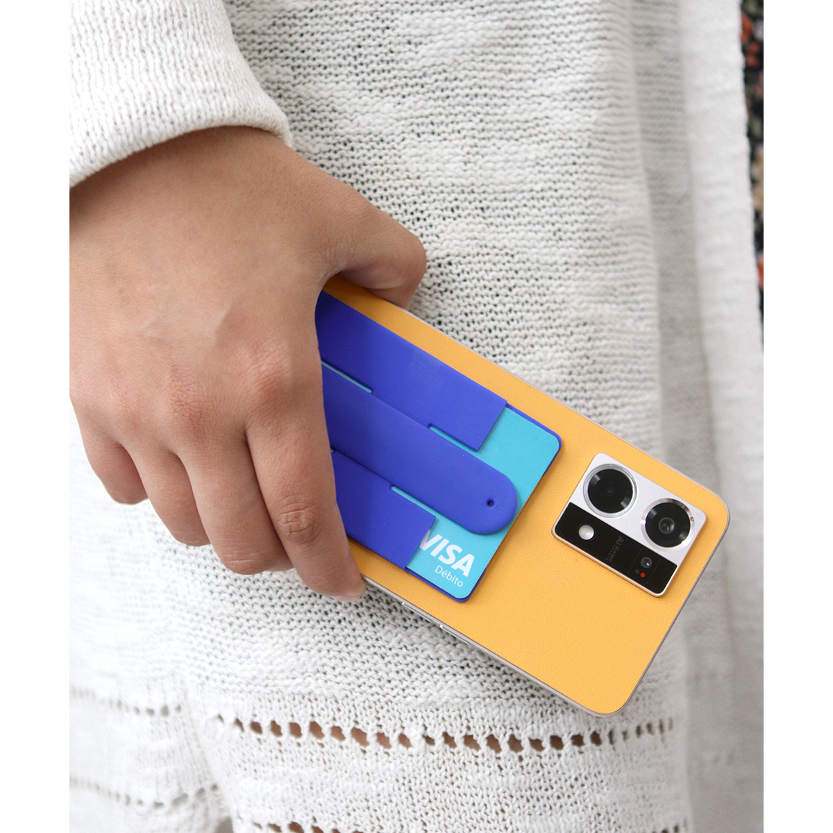 Porta tarjetas y soporte para celular. - Vista 10