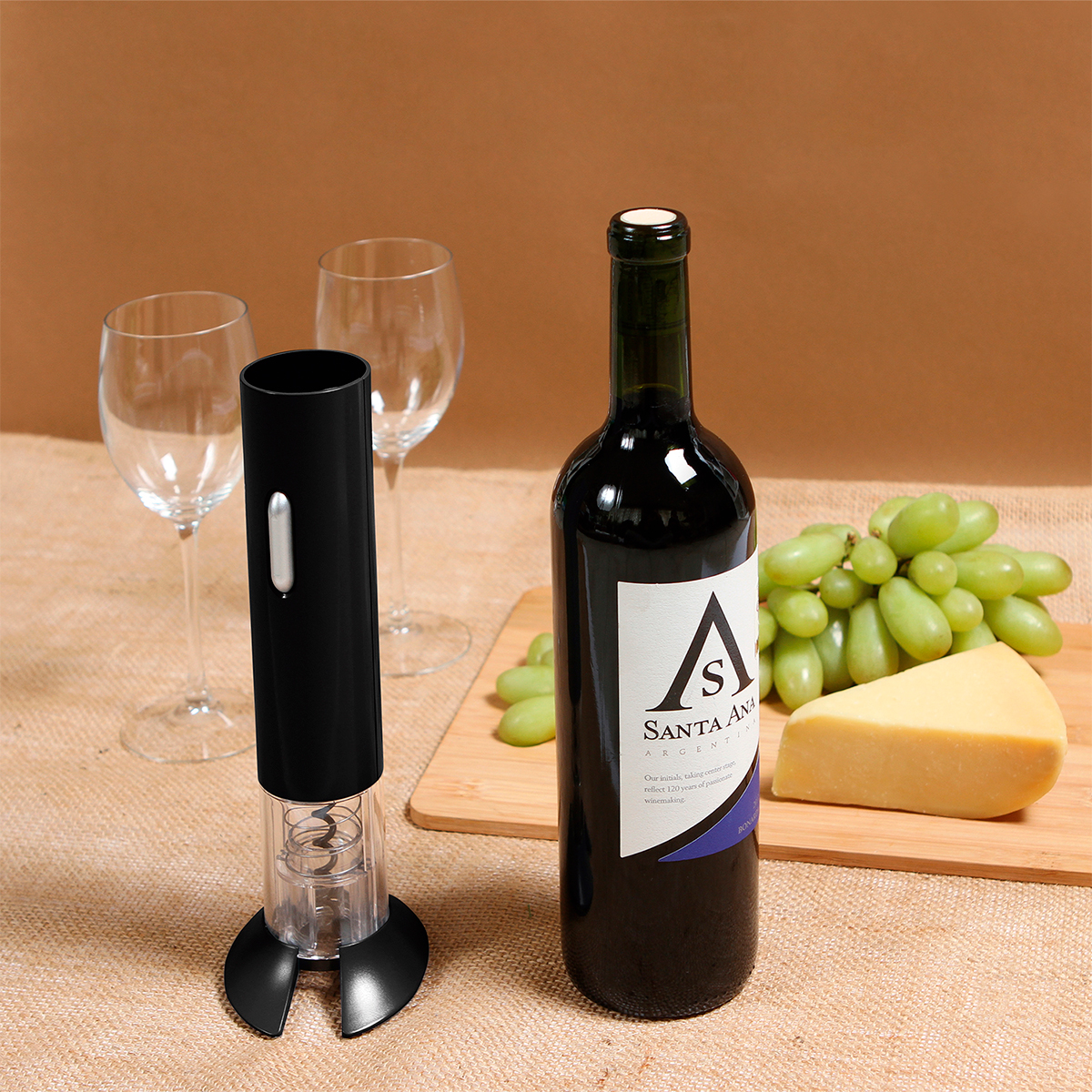 Abre vinos automático. - Vista 5