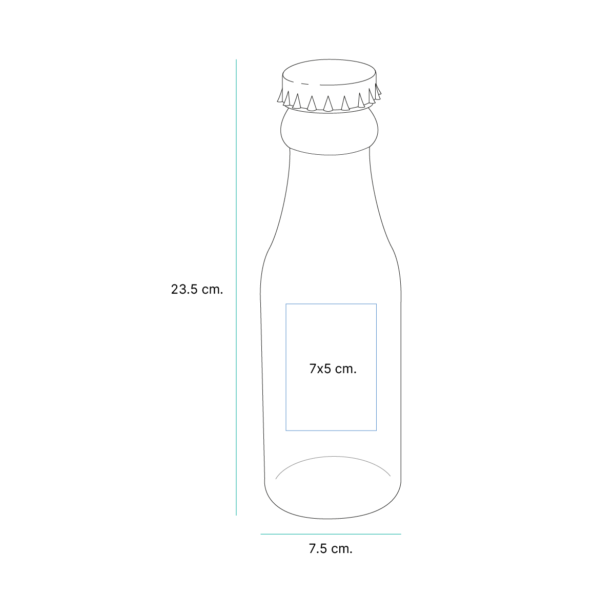 Botella Quito. - Vista 11