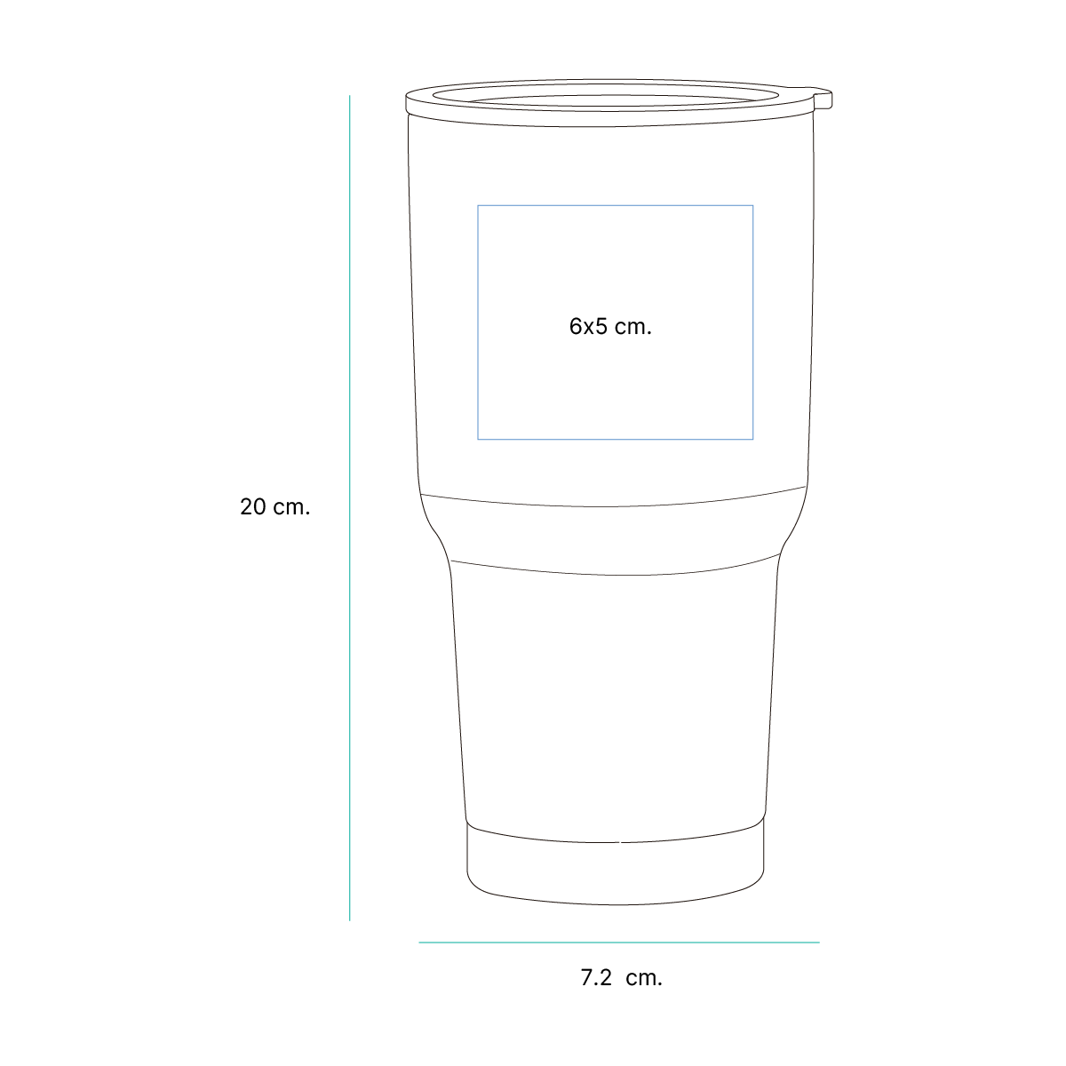 Termo Nadi. 850 ml. - Vista 12