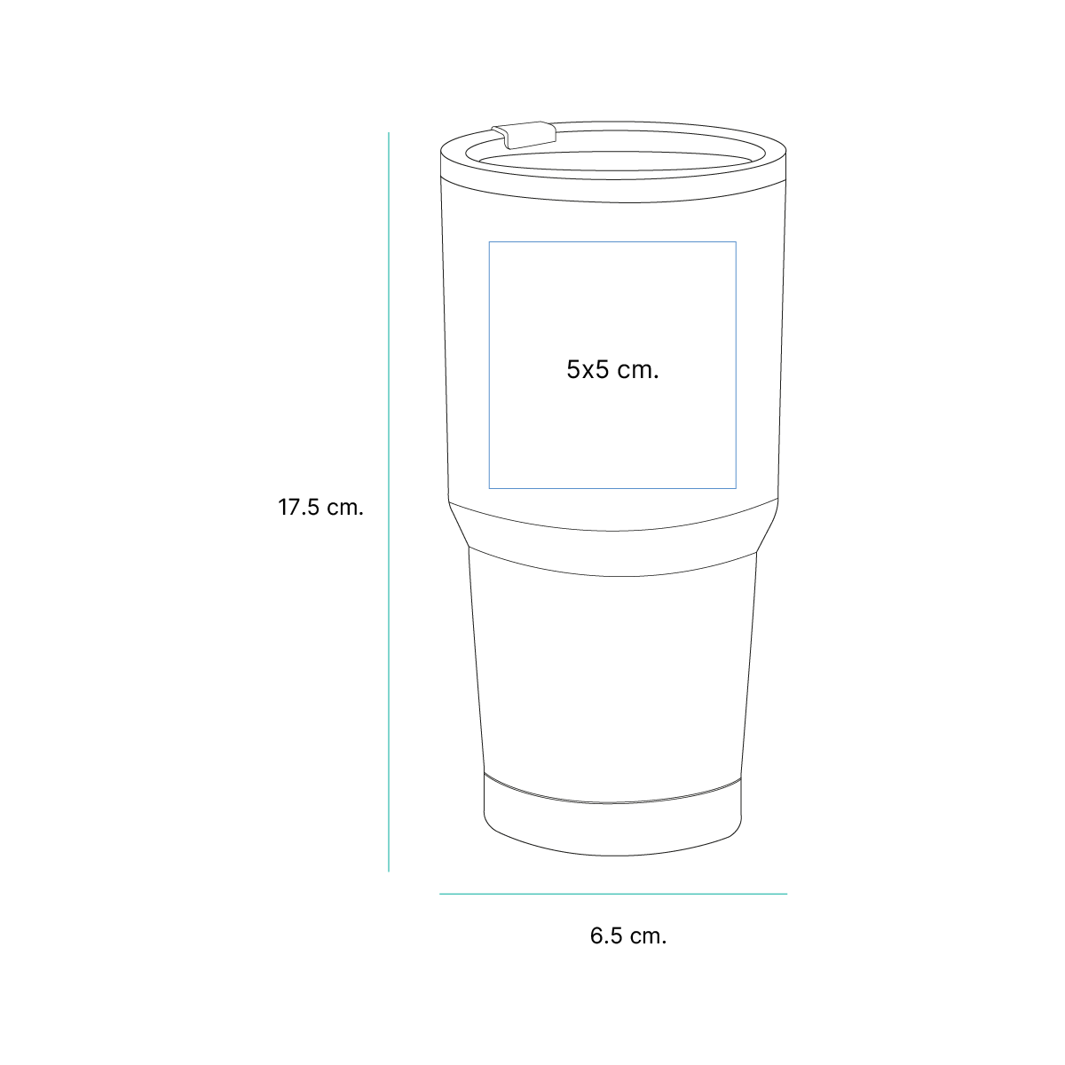 Termo Makau. 600 ml. - Vista 13
