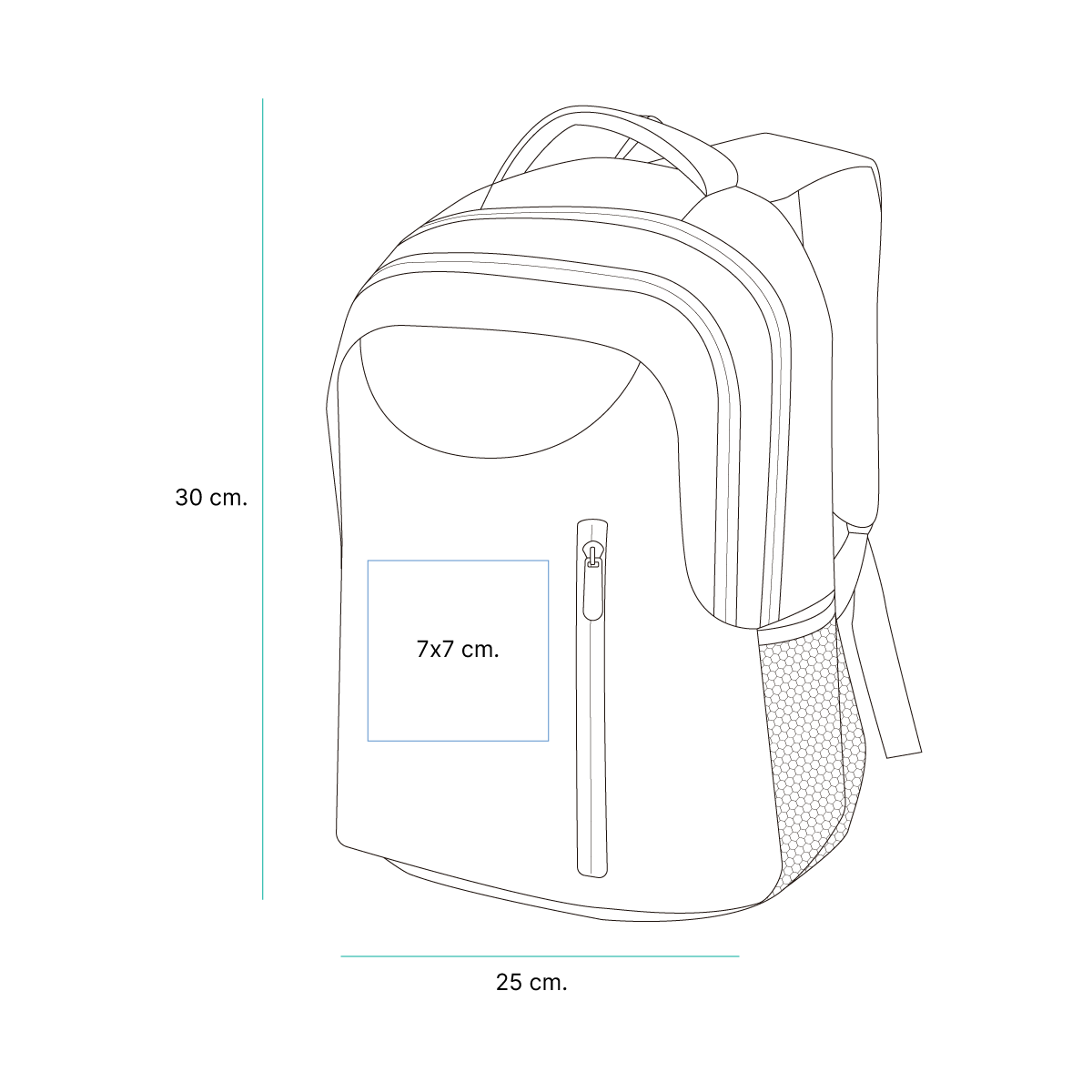 Mochila Euro. - Vista 13