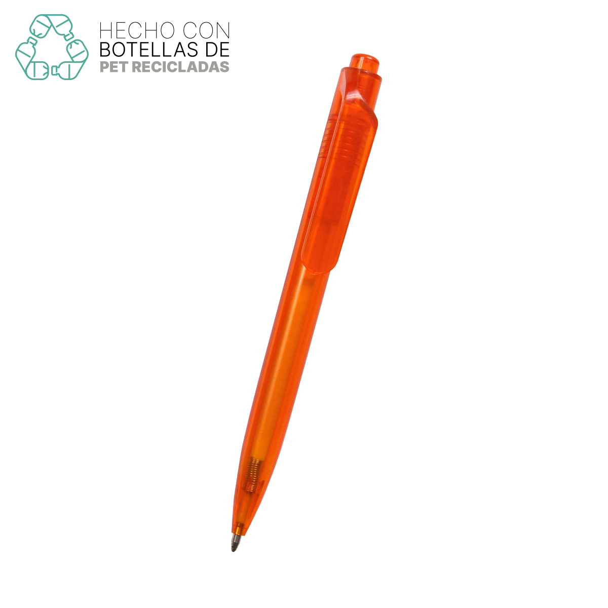 Bolígrafo de RPET Lisala. - Vista 9