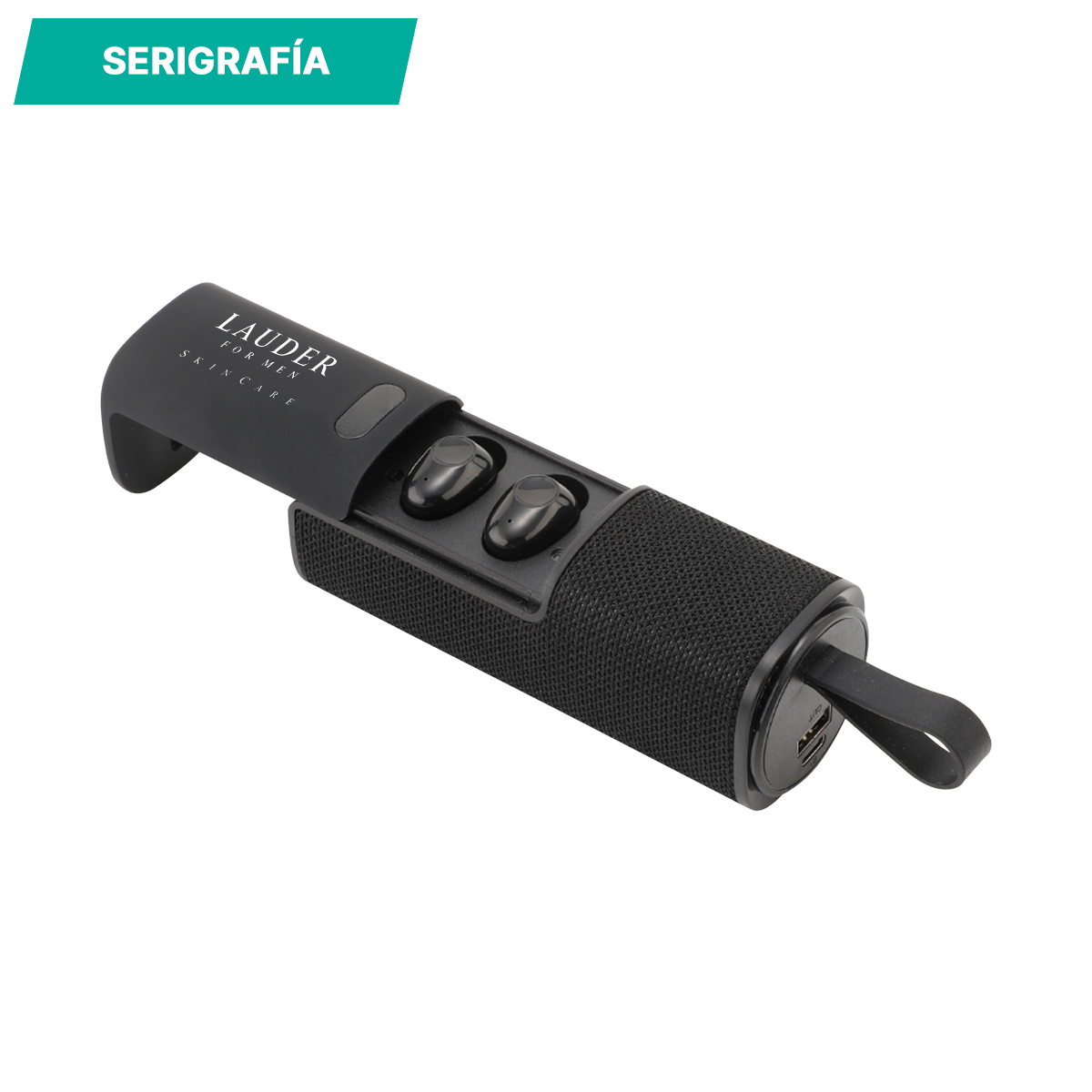 Power bank con bocina y Audifonos Bila. - Vista 6
