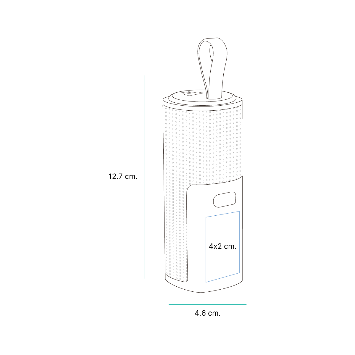 Power bank con bocina y Audifonos Bila. - Vista 8