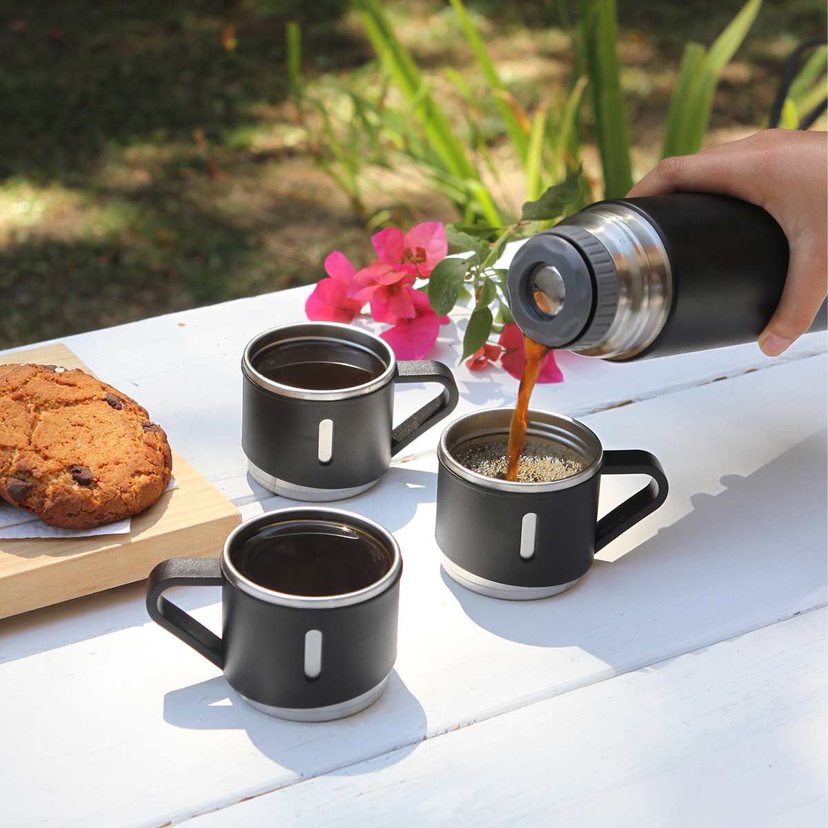 Set de termo y tazas Camini. - Vista 9