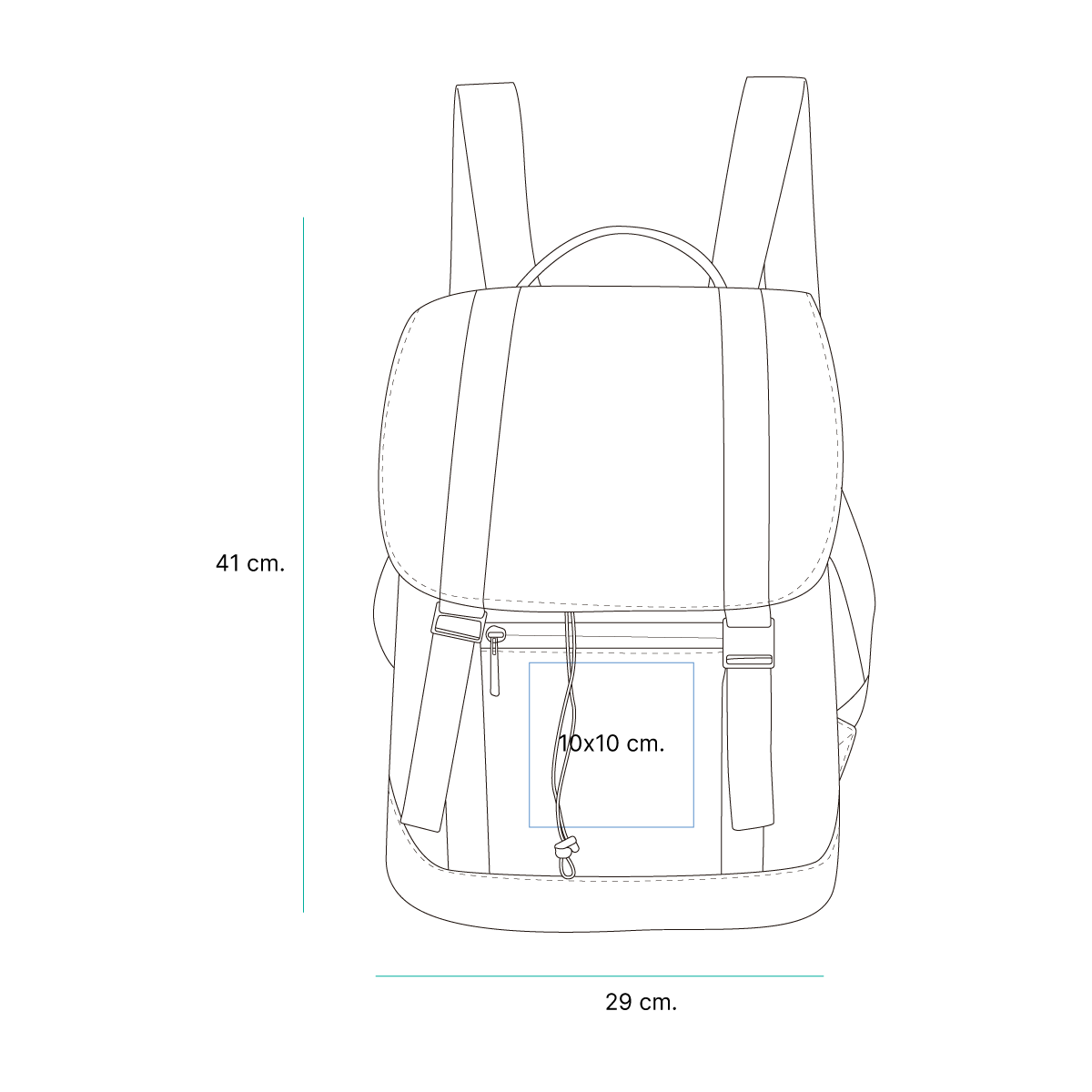 Backpack Gioppo. - Vista 8