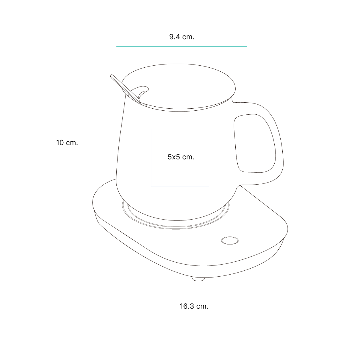 Taza Borda. - Vista 10