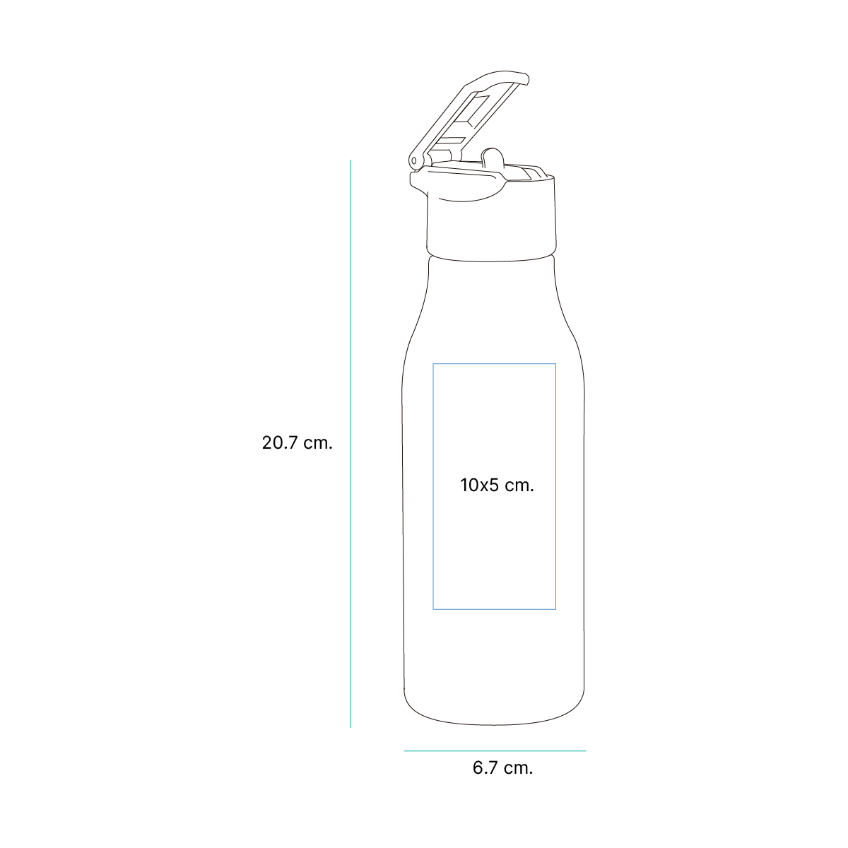 Botella Dongola. - Vista 13
