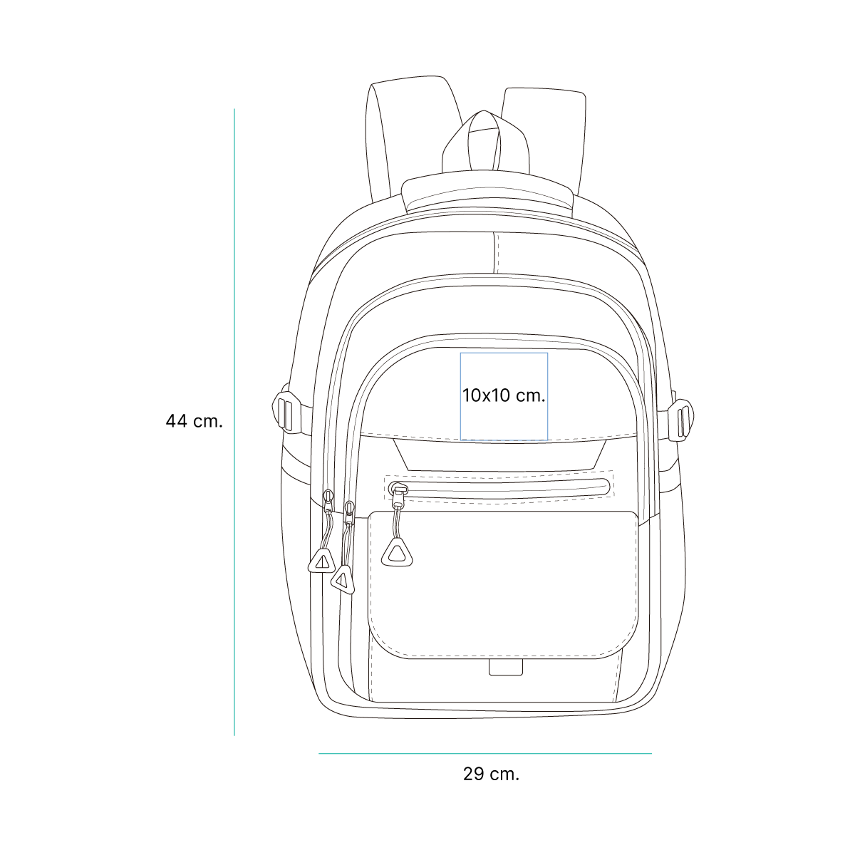 Mochila Tufello. - Vista 15